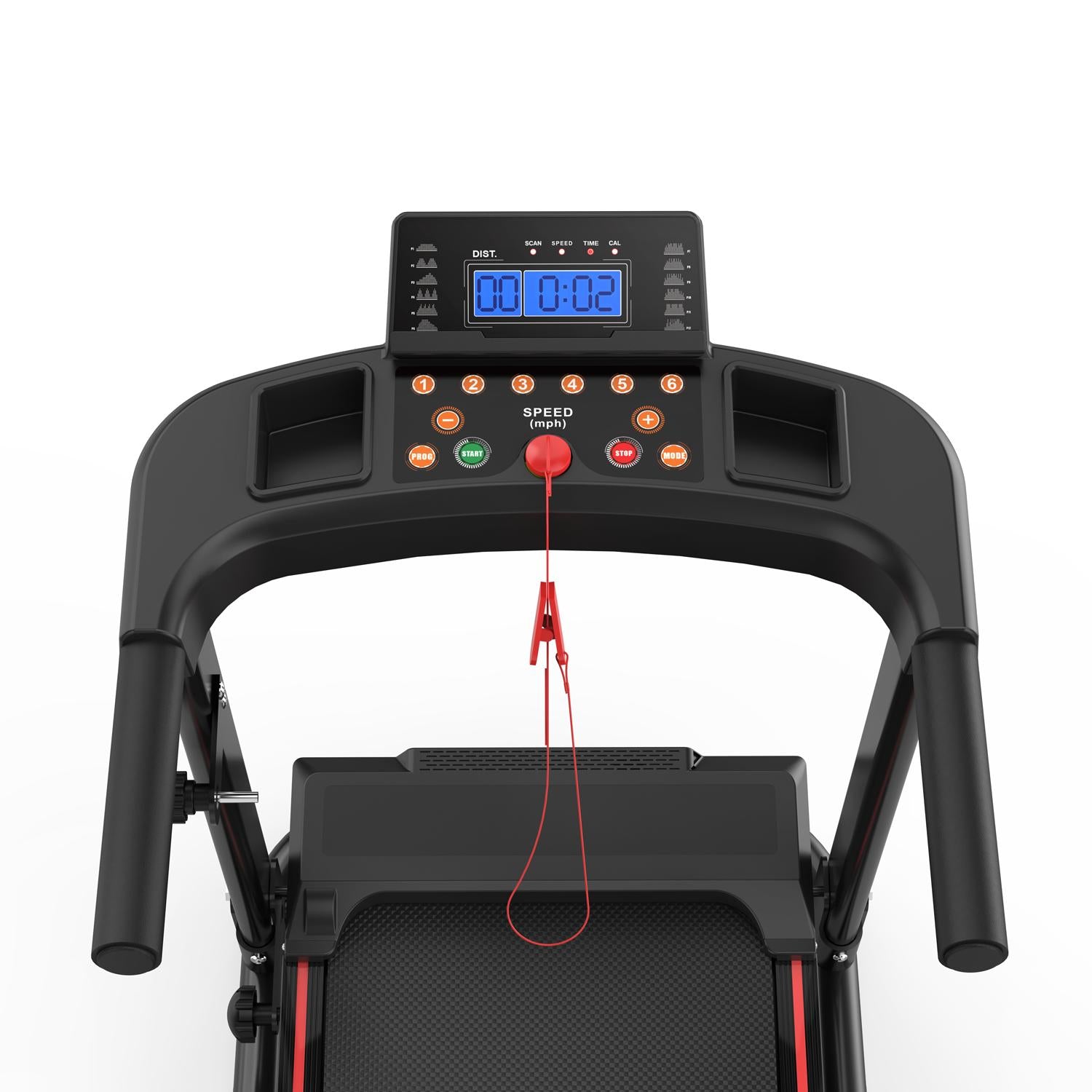 Home Use Foldable Portable 2.5HP Heavy-duty APP Controlled Fitness Walking Machine
