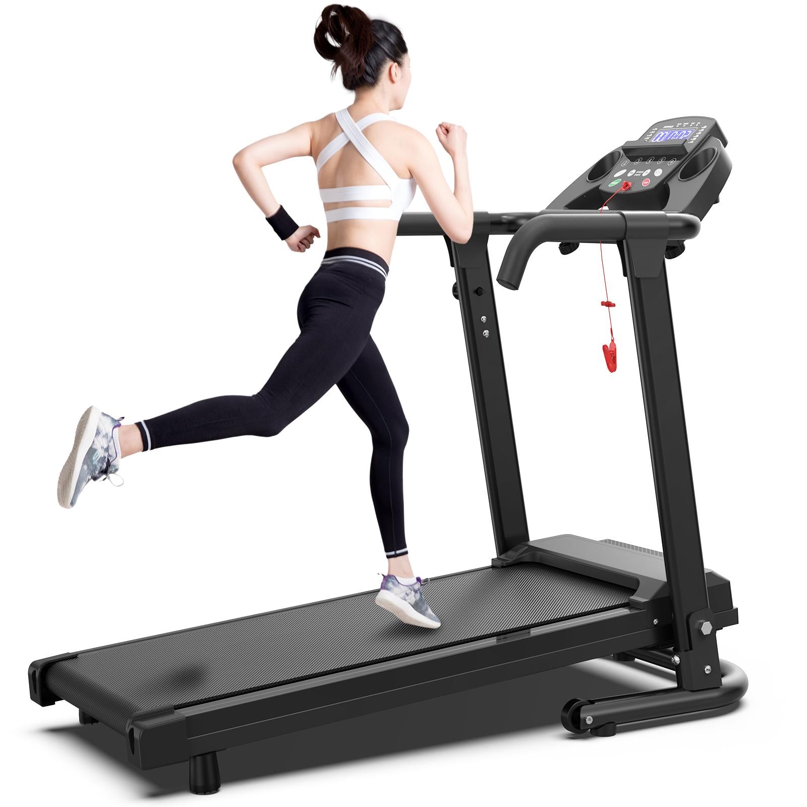 Home Use Foldable Portable 2.5HP Heavy-duty APP Controlled Fitness Walking Machine