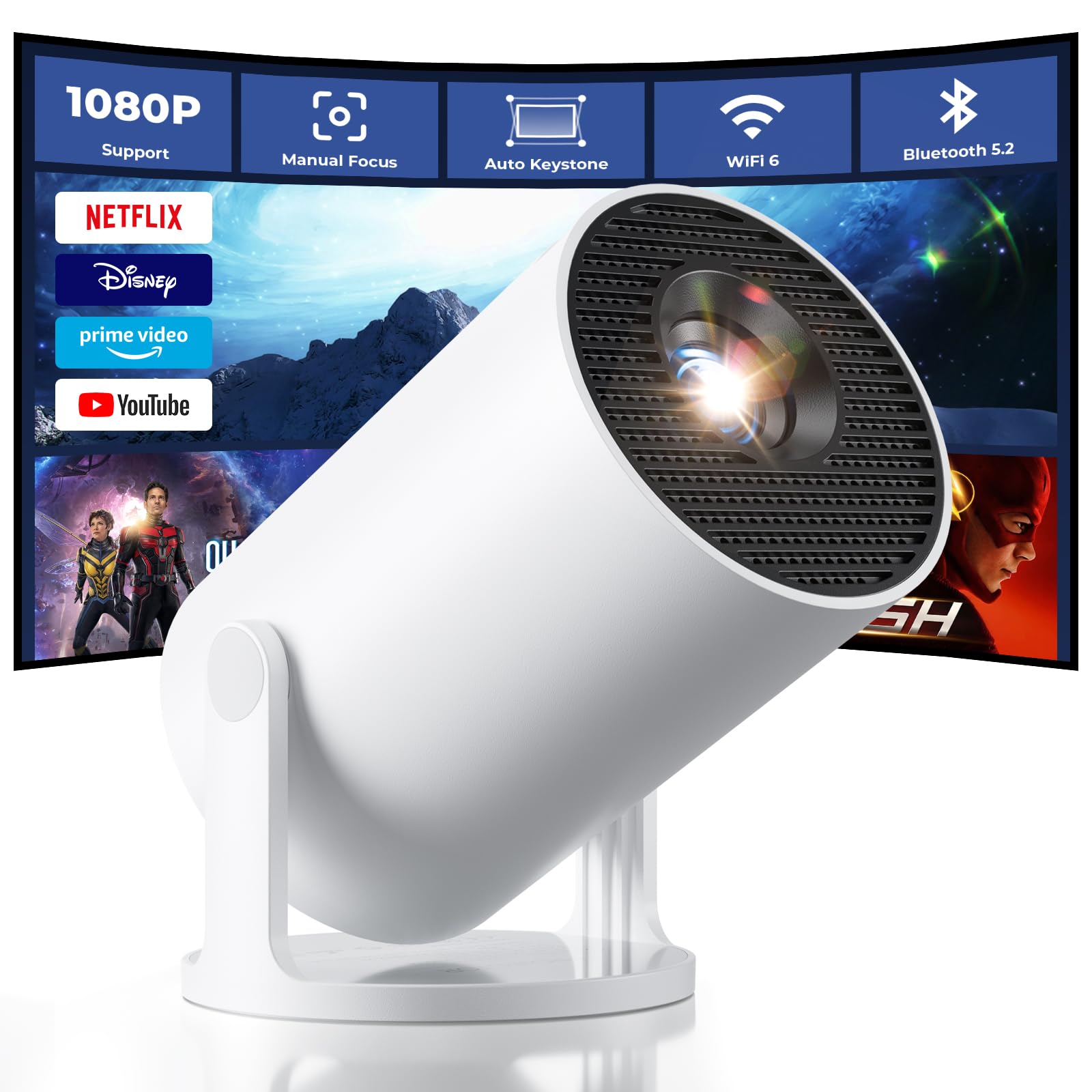 Full HD 1080P Home Theater for Indoor & Outdoor
