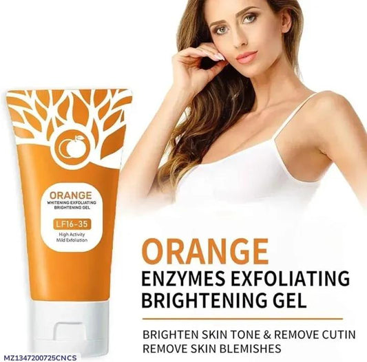 Orange Whitening Exfoliating Brightening Gel 120g All Skin Types