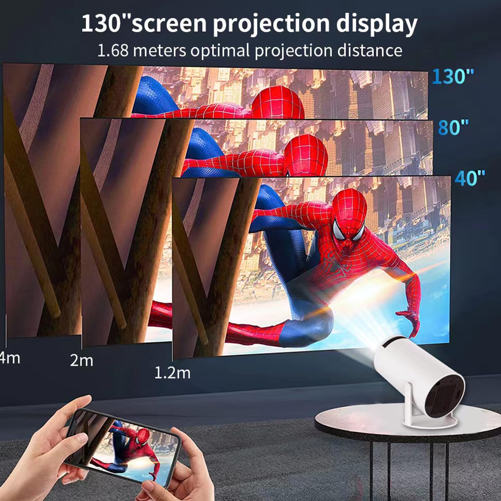 Full HD 1080P Home Theater for Indoor & Outdoor